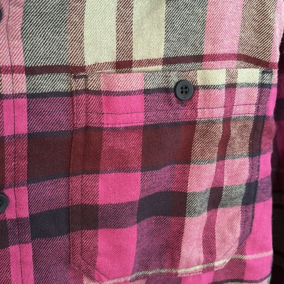 NWT Alpine Design Brished Flannel Plaid Button Down Shirt - Picture 7 of 10